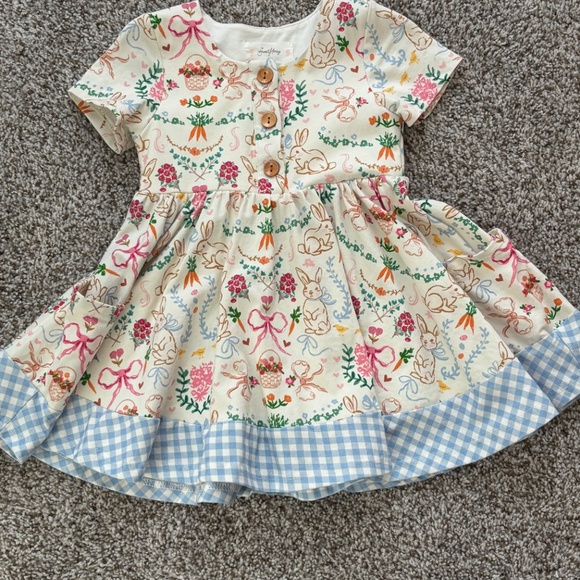 Toddler Girl Easter/Spring Dress - Picture 3 of 5